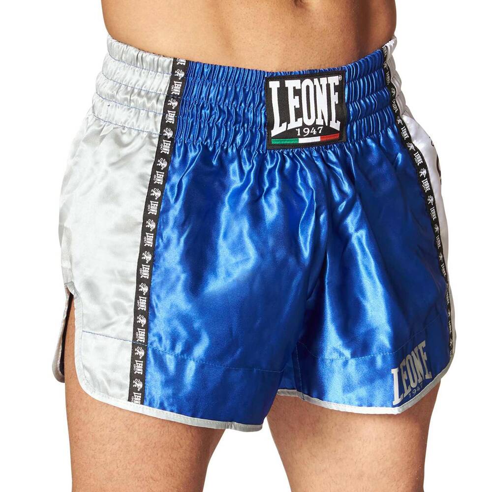 Niebieskie szorty KICK/THAI marki Leone1947