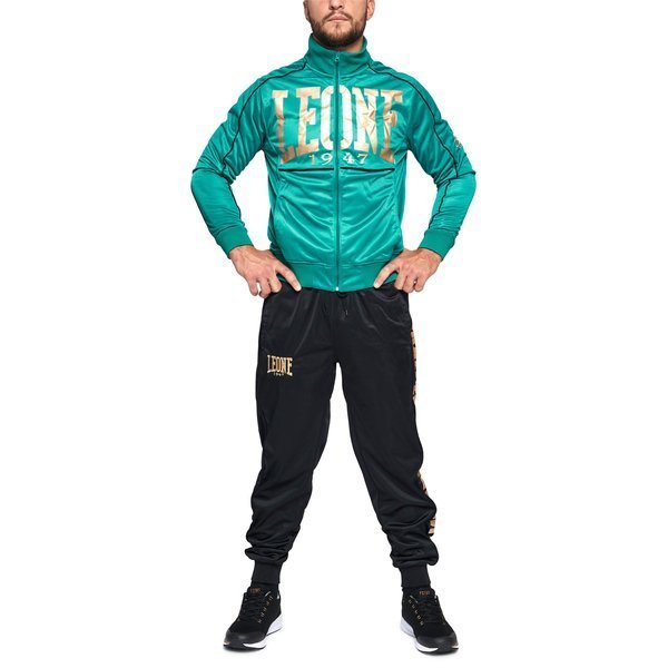 Dres Sportowy model PREMIUM kolor zielono-czarny marki Leone1947