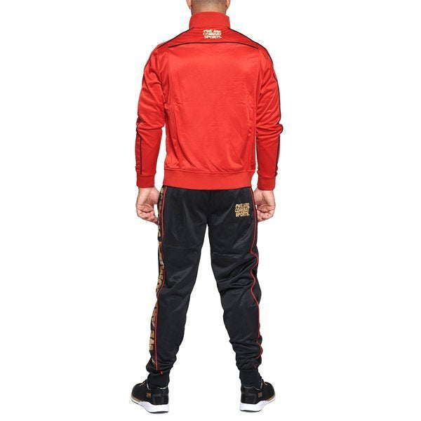 Dres Sportowy model PREMIUM kolor czerwono-czarny marki Leone1947