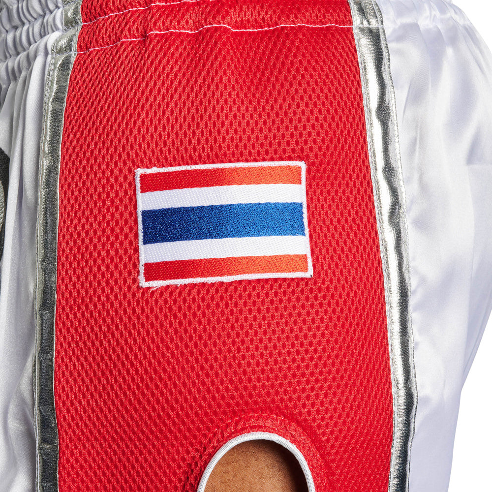 Tajlandzkie szorty SIAM THAI – kolor niebiesko-biały, produkt unisex