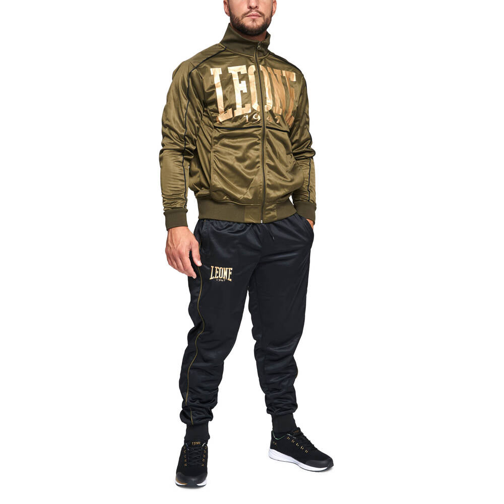 Dres Sportowy model PREMIUM kolor zielono-czarny marki Leone1947