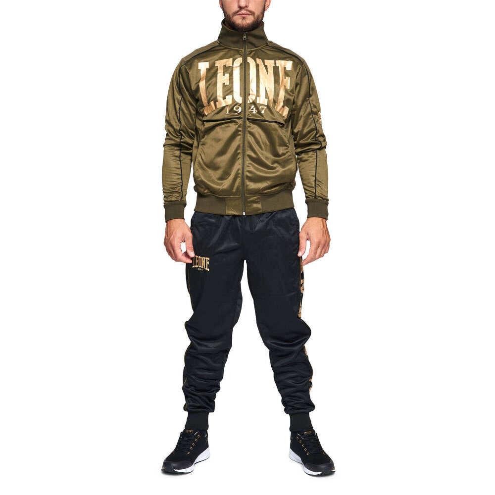 Dres Sportowy model PREMIUM kolor zielono-czarny marki Leone1947