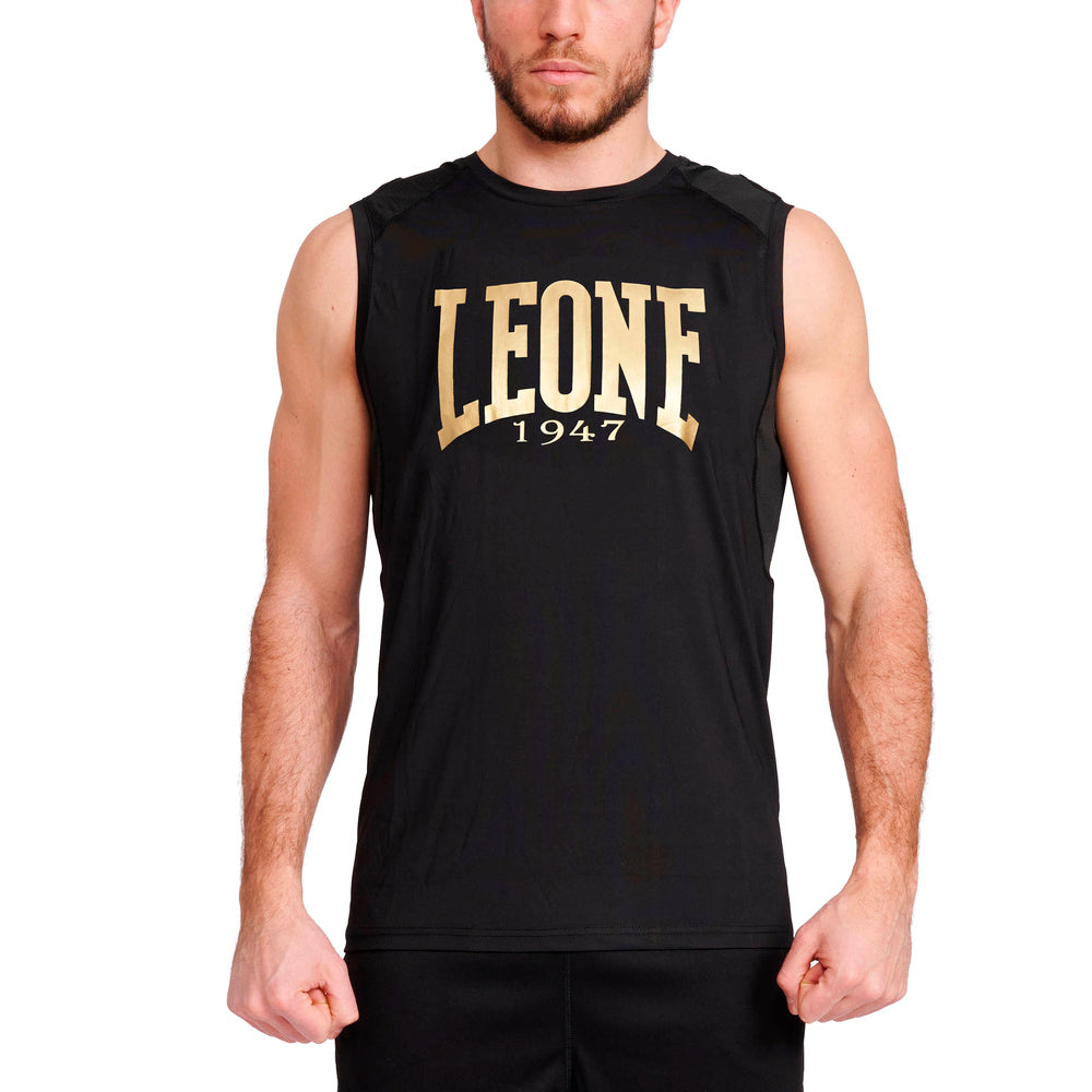 T-shirt bez rękawów model DNA marki Leone1947