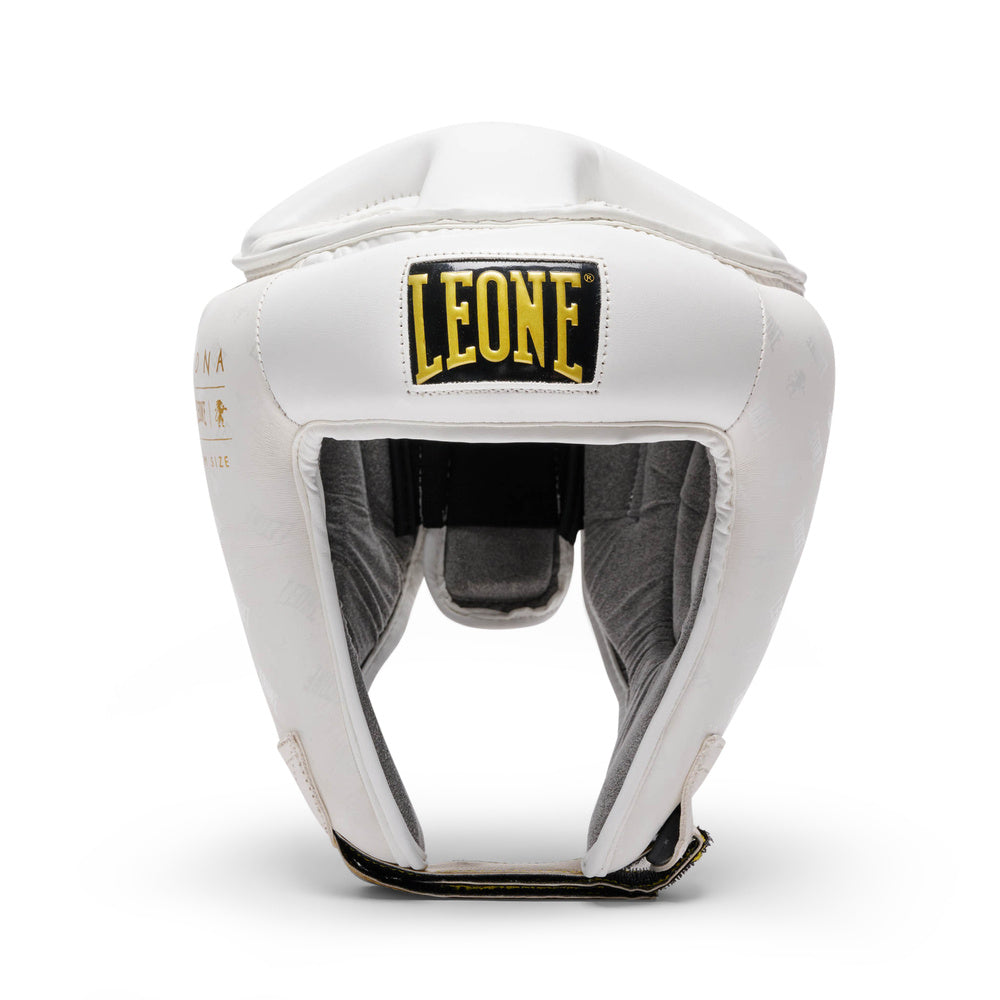 Kask do sportów walki DNA marki Leone1947 kolor biały