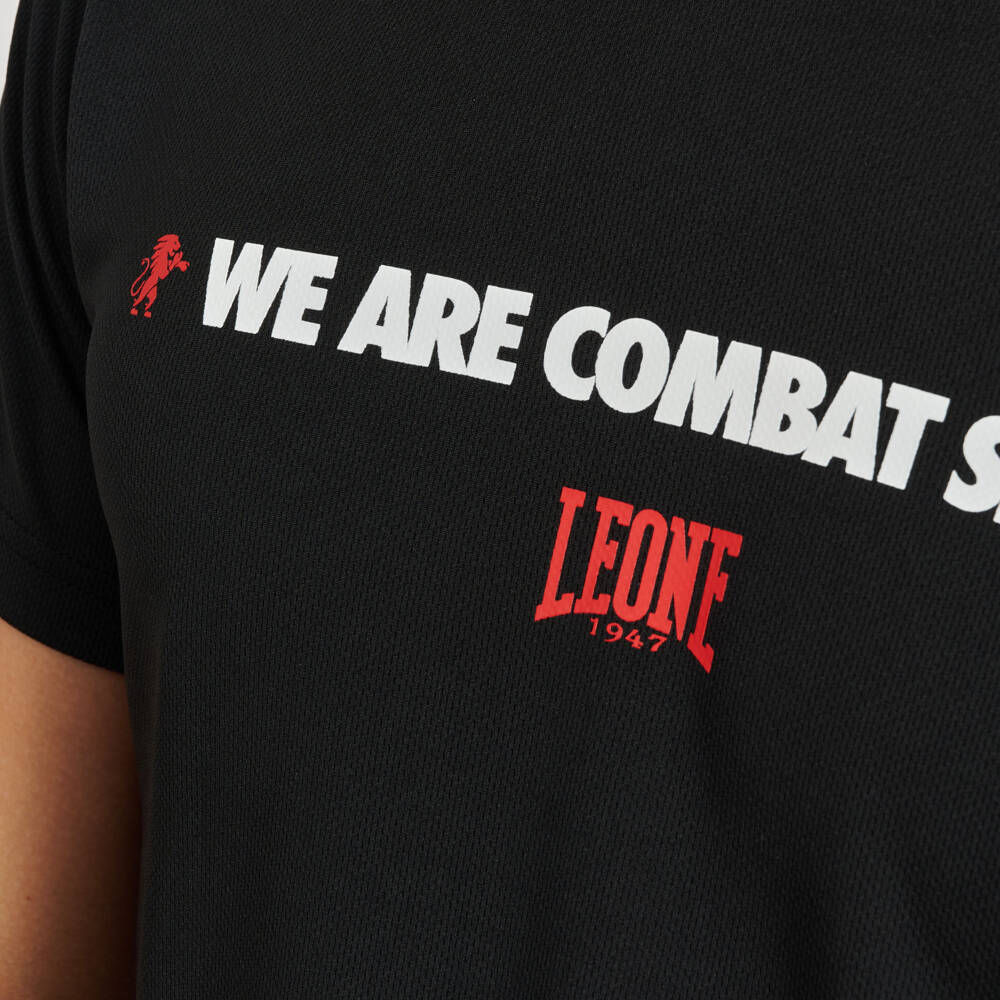 T-shirt marki Leone1947 model LOGO WACS kolor czarny