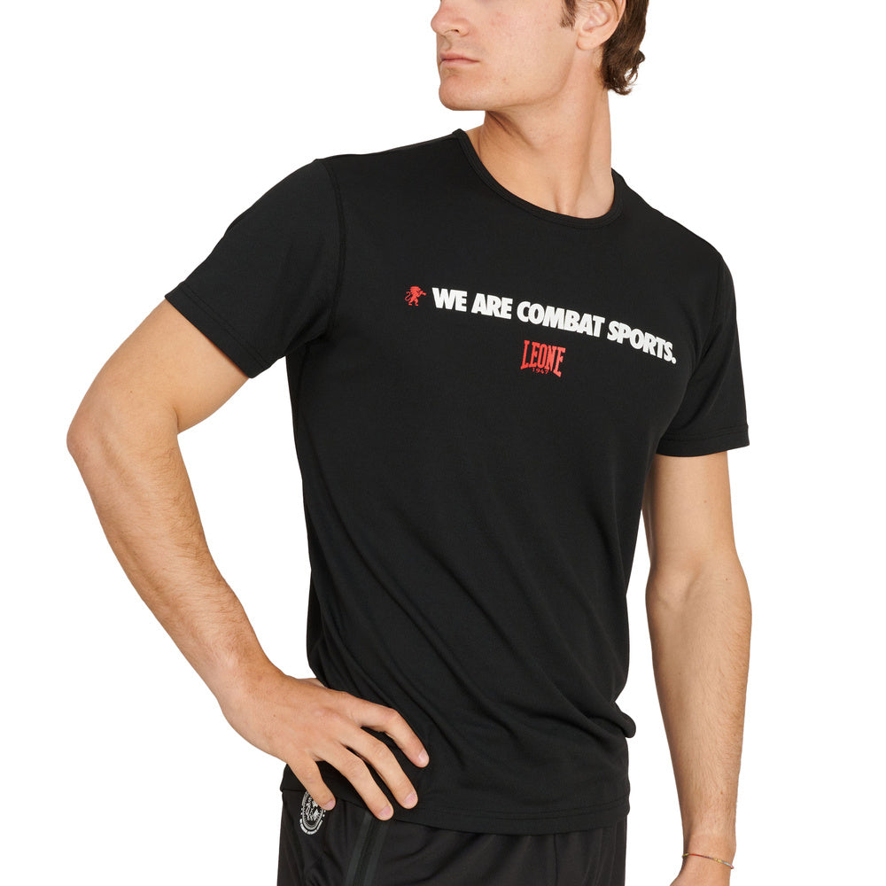 T-shirt marki Leone1947 model LOGO WACS kolor czarny