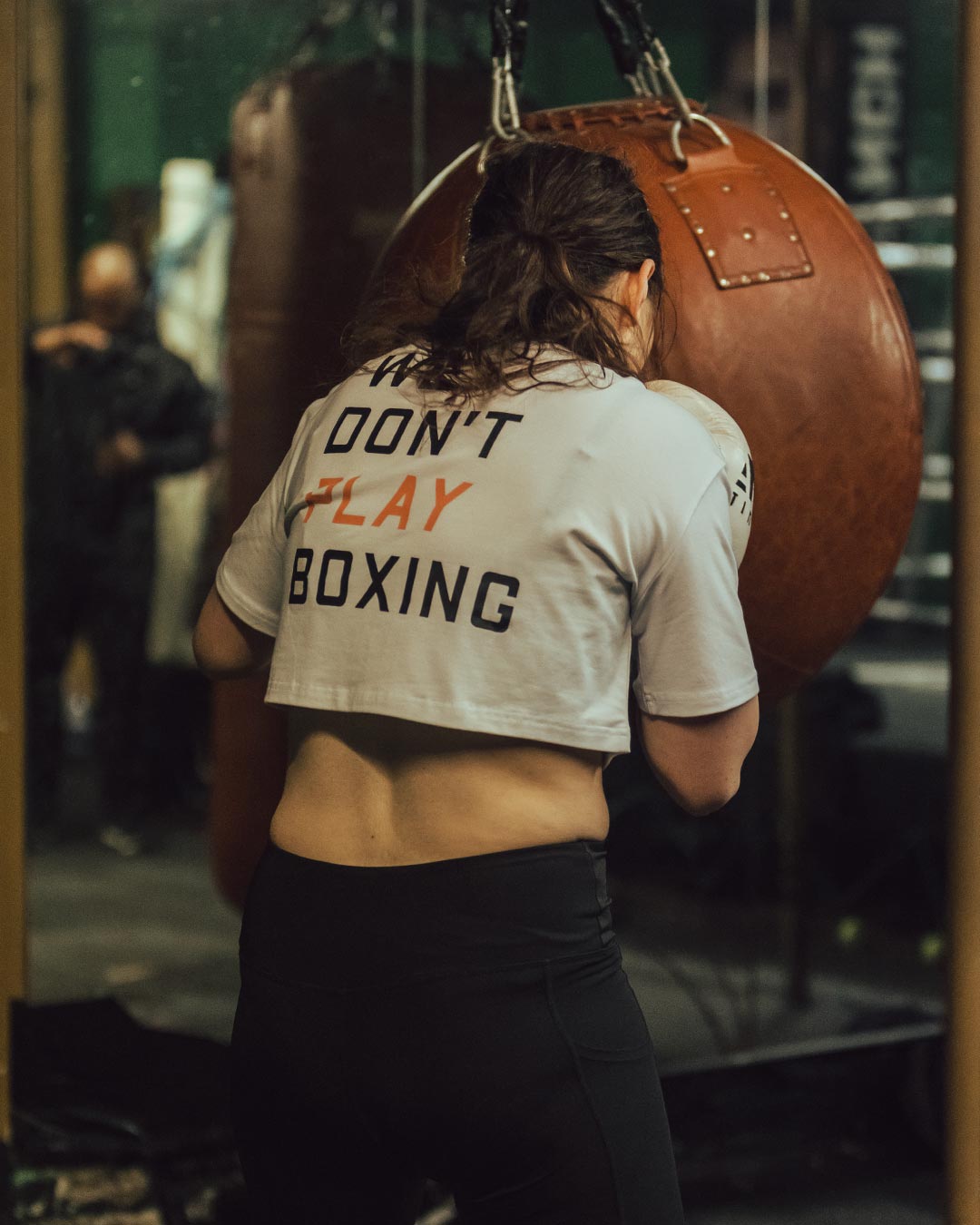 We Don't Play Boxing Crop T-shirt