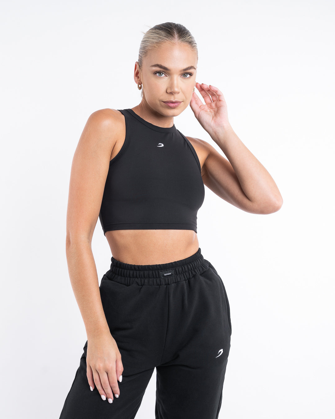 Essentials Racer Crop Top