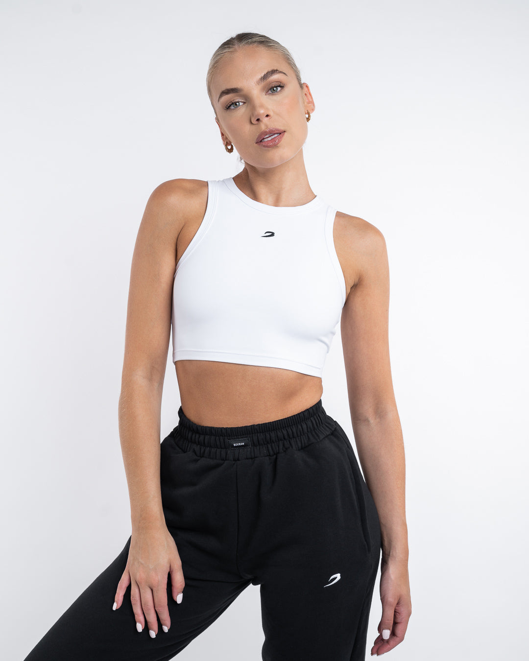 Essentials Racer Crop Top